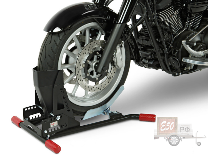 Подставка для мотоцикла SteadyStand MOD250 черная R15"-19"/90-130 мм