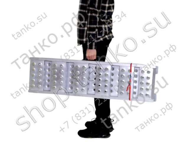 Аппарель СКЛАДНАЯ 2150х310х40 до 400кг Танко (1 шт)