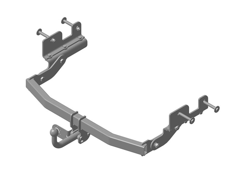 Фаркоп HY 21 - Hyundai Grand Starex, 4х4 / 2007-2013, 2014- / S-50 / kg-750 / type=A