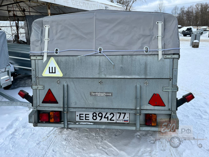 ПРИЦЕП ССТ 7132-03 Б/У (Надстав. борт и тент 0.6)