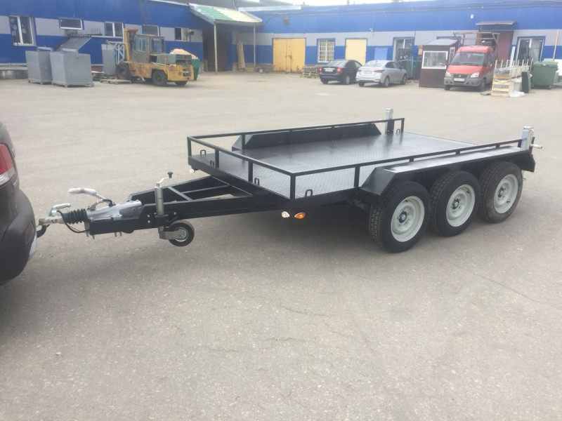 Прицеп-платформа ST-4 (3,4х1,9м) для мини погрузчика Bobcat