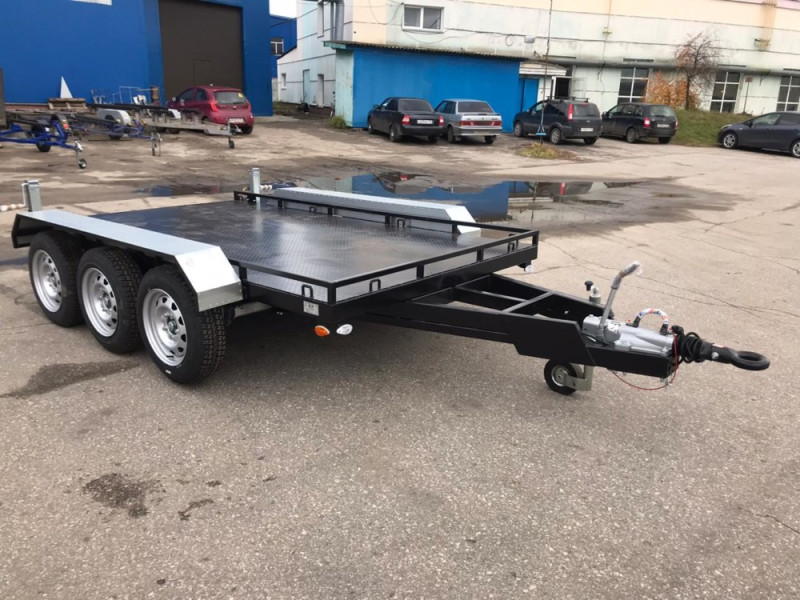 Прицеп-платформа ST-4 (3,4х1,9м) для мини погрузчика Bobcat