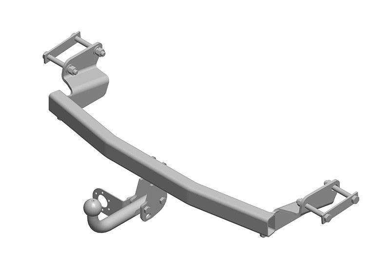 Фаркоп JW 02 - Jeep Compass / 2007-03.2011 / S-75 / kg1500 / type=A