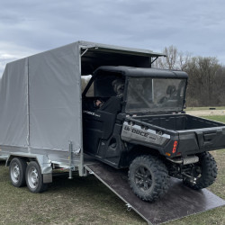 Борт-аппар. Тент и Каркас ССТ 7132-35 / 36 UTV 2.1 м Скос