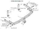 Фаркоп на Ford Fiesta хетчбек 2002-2008, Fusion 2002-2012. Необходима подрезка бампера. Тип шара: A. Нагрузки: 1150/50 кг, масса фаркопа 14,5 кг (без