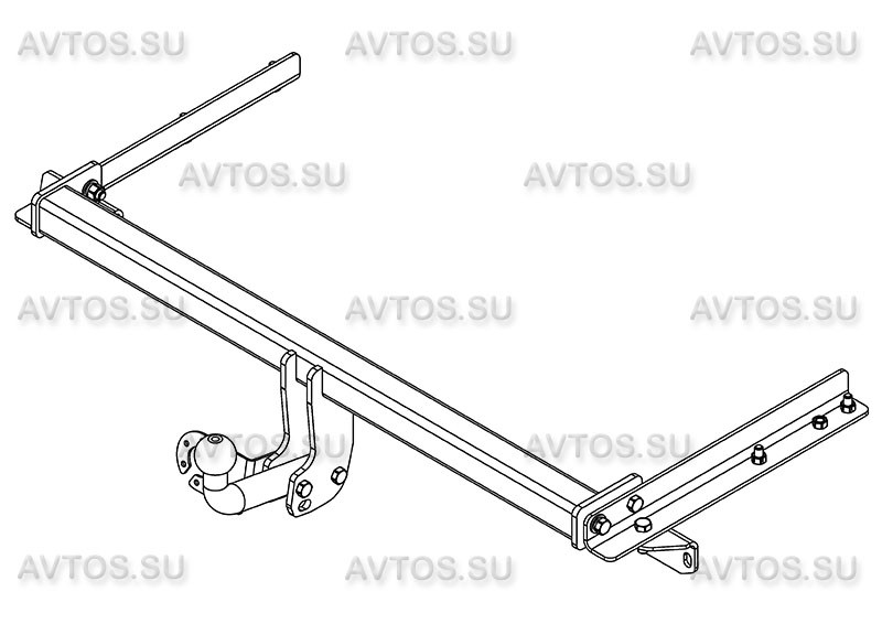 Фаркоп CV 11 - Chevrolet Aveo / 2012- / S-50 / kg-1250 / type-A / smart-c=!!!