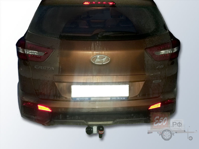 Фаркоп HY 29 - Hyundai Creta / 2016- / S-75 / kg-1300 / type=A / smart-c=!!!