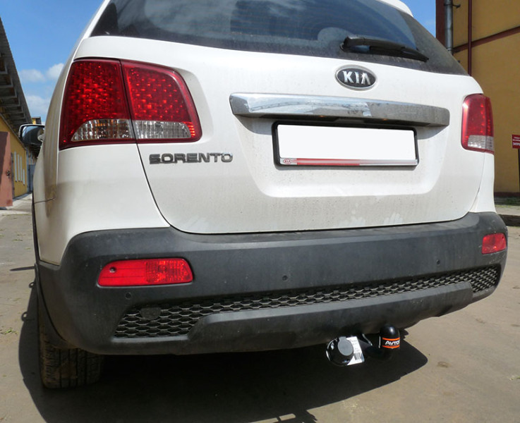 Фаркоп KI 17 - KIA Sorento R / 2009-10.2012 / S-75 / kg-1250 / type=A