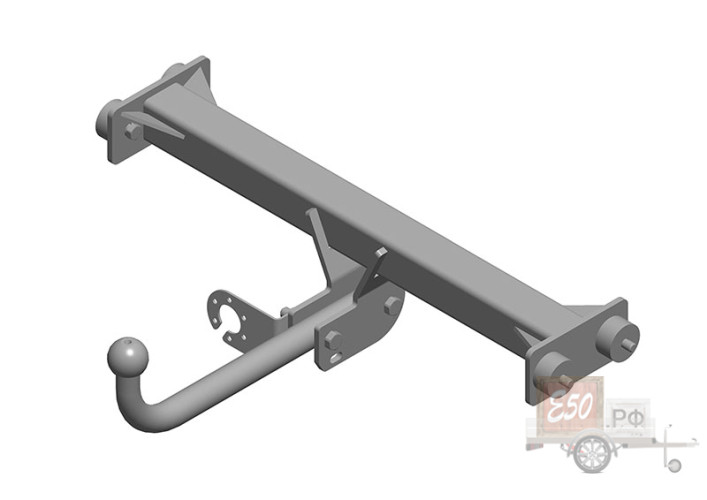 Фаркоп VW 17 - Volkswagen Multivan T4 / 1994-2003 / S-100 / kg-2000 / type=A