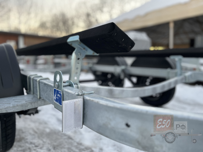 Прицеп Спутник AQUA Zn 55 2-оси LED оцинков.