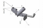 Фаркоп HY 14 - Hyundai Matrix /2004-2010 / S-50 / kg-800 / type=A