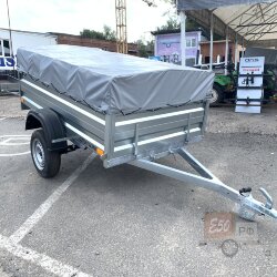 Прицеп Спутник Pro ZN 2213-48 оцинк. (Тент 0.8 м)