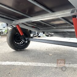Прицеп Спутник Pro ZN 2213-48 оцинк. (Тент 0.8 м)