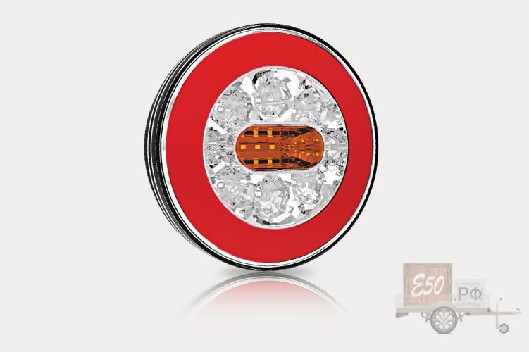 FT-110 LED Круглый 3-х функциональный ПРОВОД 1м