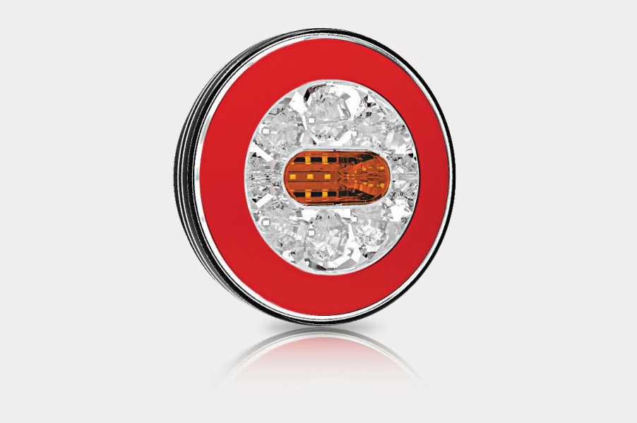 FT-110 LED Круглый 3-х функциональный ПРОВОД 1м