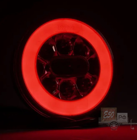 FT-110 LED Круглый 3-х функциональный ПРОВОД 1м