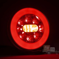 FT-110 LED Круглый 3-х функциональный ПРОВОД 1м