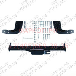 Фаркоп на Mercedes Sprinter 2006-, Volkswagen Crafter 2006-2017 без ступеньки. Без выреза в бампере. Площадка под шар фланцевого типа, без шара в комп