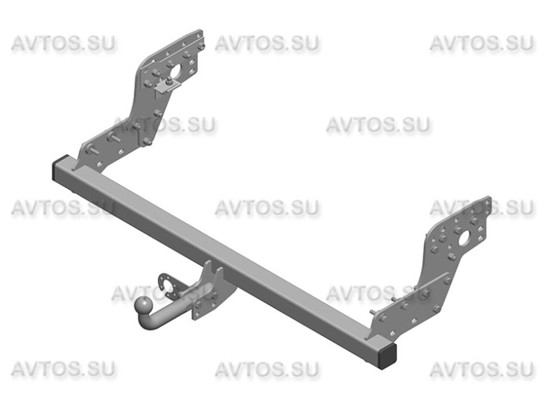 Фаркоп MI 28 - Mitsubishi L-200 (в т.ч. удлин. кузов) / 2006-2014, 2015- / S-120 / kg-2500 / type=A / smart-c=!?