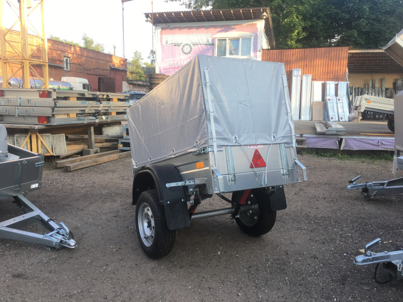 Прицеп ССТ 7132-Мини (Тент и Каркас 0.8 м)