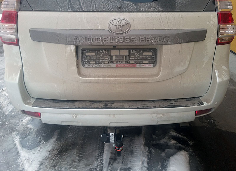 Фаркоп TY 26 - Toyota LC (J 150, J 120) Prado / 01.2003-2007 / S-130 / kg-2800 / type=A
