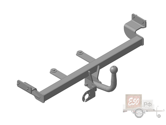 Фаркоп VW 18 - Volkswagen Pointer / 2004-2009 / S-75 / kg-1250 / type=A