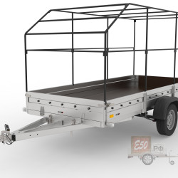 Тент с каркасом VIKING 1535 Н=1350 мм