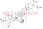 Фаркоп на Citroen Spacetourer 2016-, Peugeot Traveller 2016-, Citroen Jumpy 2016-, Peugeot Expert 2016-, Toyota Proace 2016-, Toyota Proace Verso 2016