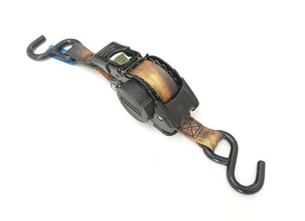 Самозатягивающийся ремень 25 мм крюк-крюк FixCargo (Аналог BoatBuckle)
