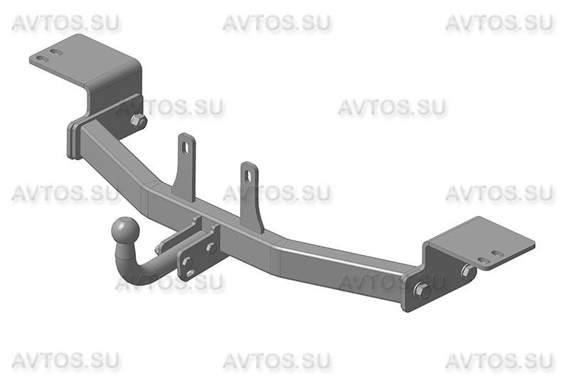 Фаркоп TY 15 - Toyota LC (J 120) Prado / 2002-2009 / S-75 / kg-1200 / type=A