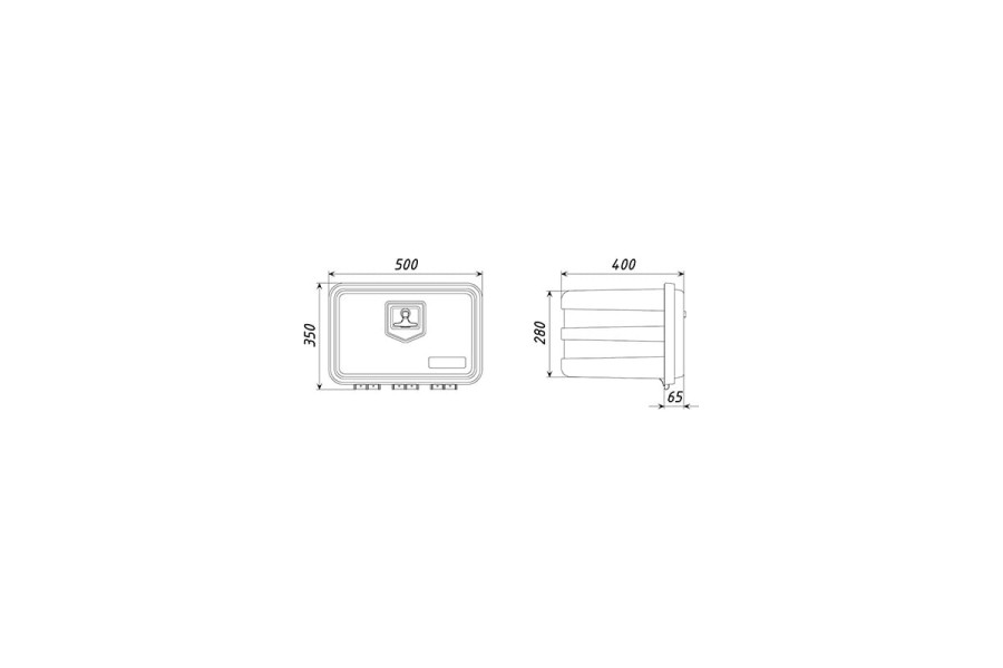 Ящик инструментальный FLYBOX-500