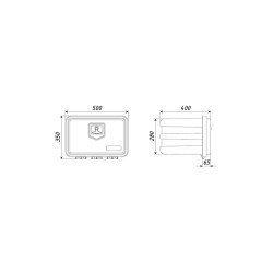 Ящик инструментальный FLYBOX-500