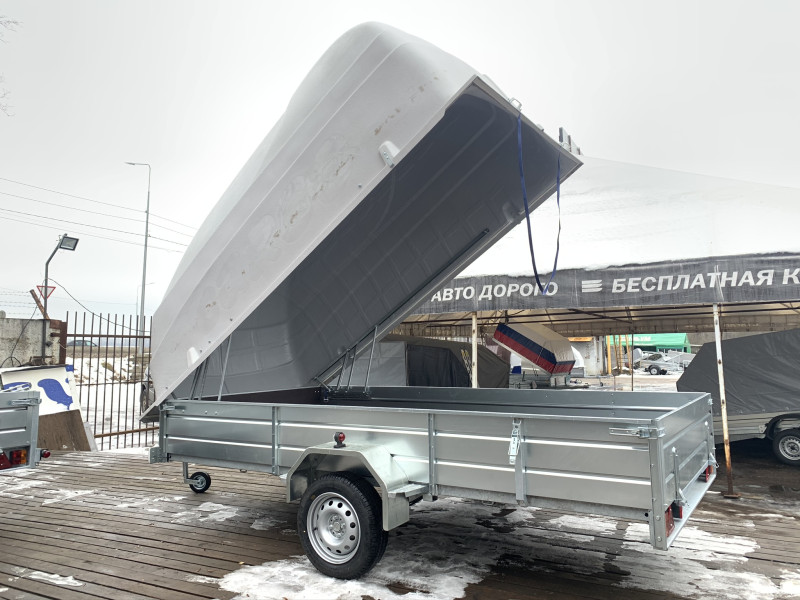 Прицеп ЛАВ 81012C (С Пластиковой Крышкой стд) (3500х1800х400)