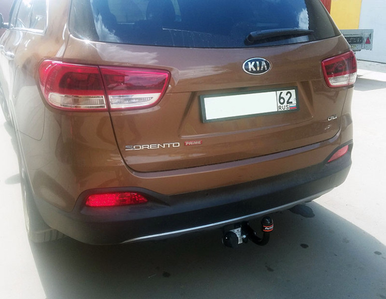 Фаркоп KI 31 - KIA Sorento Prime (дизель) / 2016- / S-75 / kg-1500 / type=A / smart-c=!!!