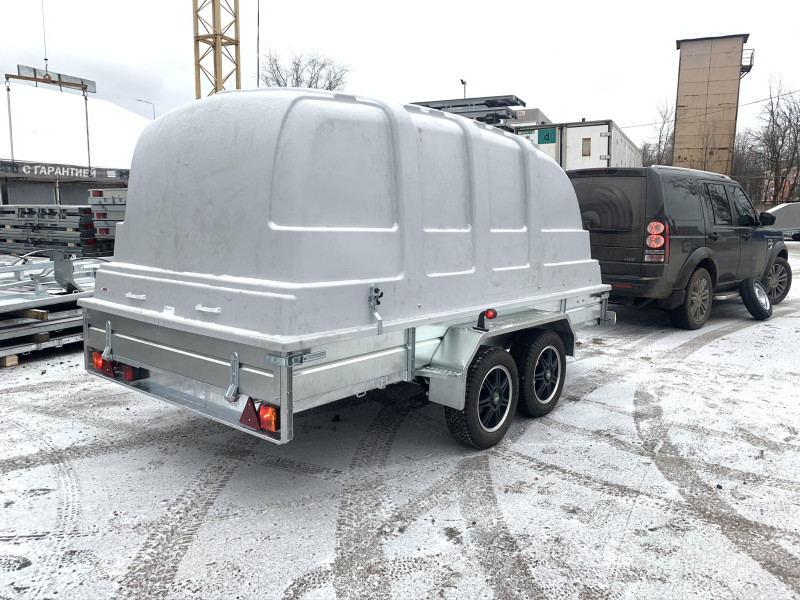 Прицеп ЛАВ 81013E (С Крышкой JAXAL) (3500х1800х240)