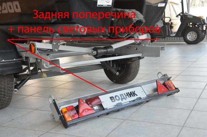 Прицеп 821303 "Водник до 4.0 м" (самосвал) без опорного колеса