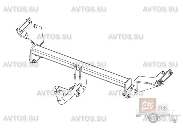 Фаркоп HY 28 - Hyundai Tucson / 2015- / S-100 / kg-2000 / type=A / smart-c=!!!