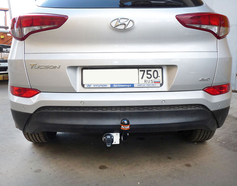 Фаркоп HY 28 - Hyundai Tucson / 2015- / S-100 / kg-2000 / type=A / smart-c=!!!