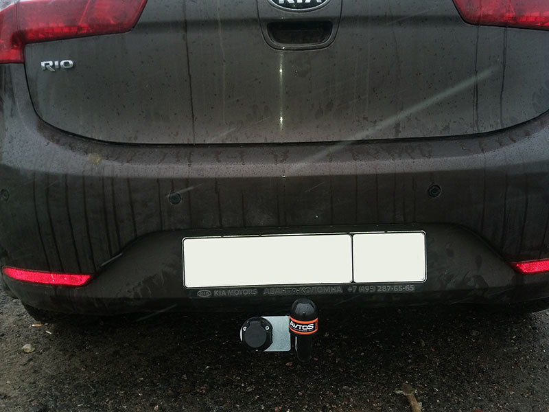 Фаркоп KI 29 - KIA Rio III / 2011-2017 / S-75 / kg-1500 / type=A
