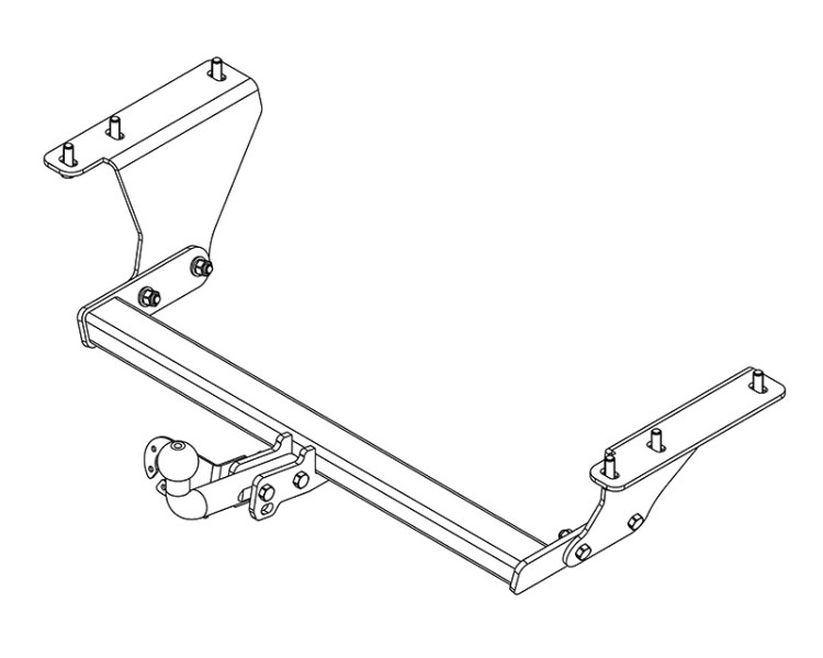 Фаркоп LF 03 - Lifan Cebrium / 2014- / S-75 / kg-1250 / type=A