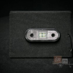 Фонарь габаритный LED белого цвета FT-020B (с проводом)