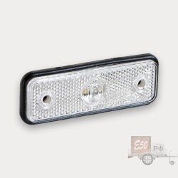 Фонарь габаритный LED белого цвета FT-004BLED с проводом