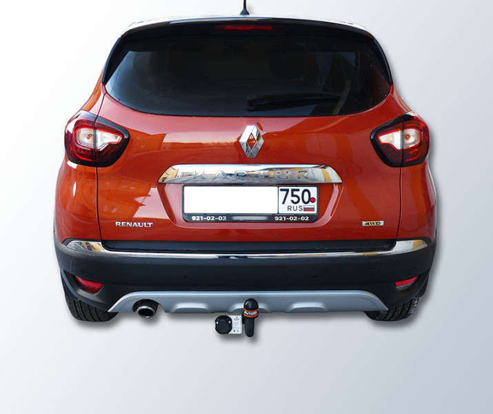 Фаркоп RN 14 - Renault Kaptur (4x4) / 2016- / S-75 / kg-1200 / type=A / smart-c=!!!