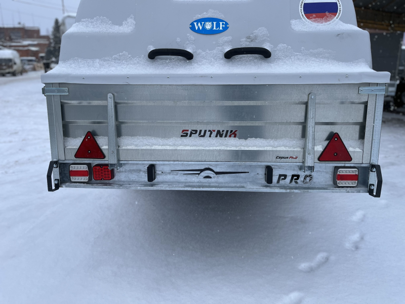 Прицеп Спутник ZN 3516-38 с Пластиковой крышкой