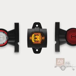 Рога Фонарь на прямой короткой ножке с проводом 50см и клипсой FT-140AP LED QS075