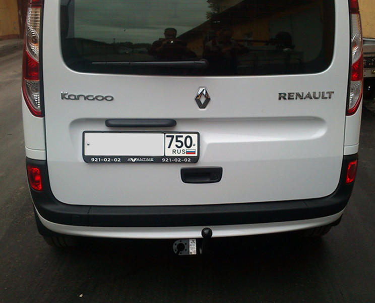Фаркоп RN 08 - Renault Kangoo II / 03.2008- / S-75 / kg-1350 / type=A