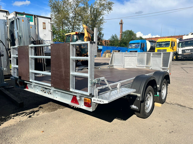 Прицеп ALASKA "Ракета" 2 оси (3500(4060)х2000) (Оцинк.) (3 снегохода)