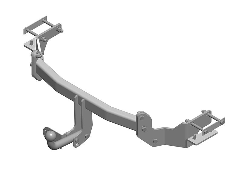 Фаркоп KI 24 - Hyundai Santa Fe / 2012- / S-100 / kg-2000 / type=A / smart-c=!!!