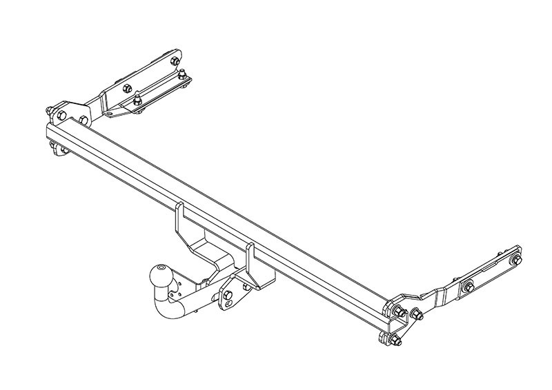 Фаркоп NS 26 - Nissan Juke 2WD / 2010-2014, 2014- / S-75 / kg-1500 / type=A / smart-c=!?
