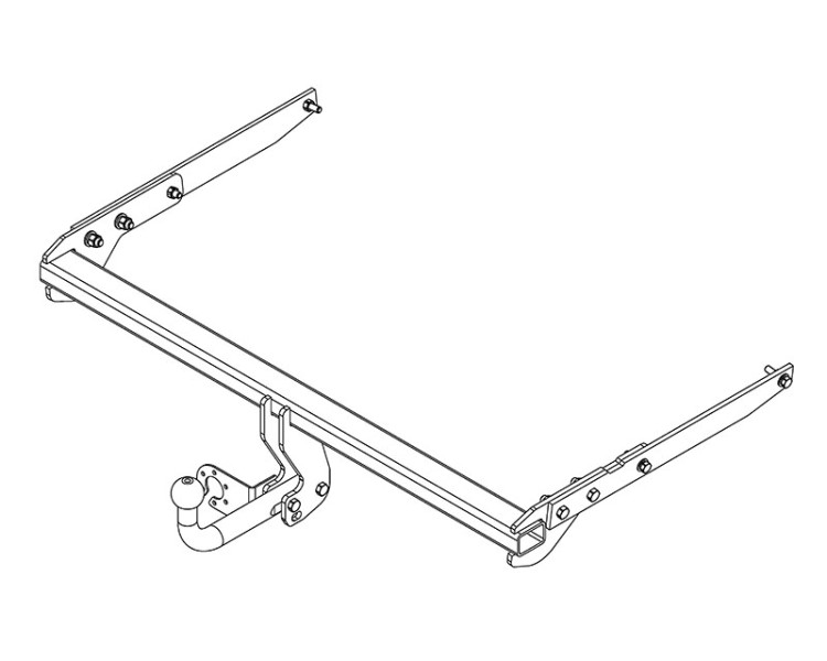 Фаркоп FD 31 - Ford Kuga / 2013- / S-100 / kg-2000 / type=A / smart-c=!!!